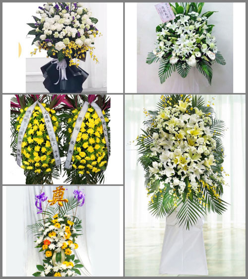 湖南永州祁阳县羊角塘镇高槐村白事花篮预定